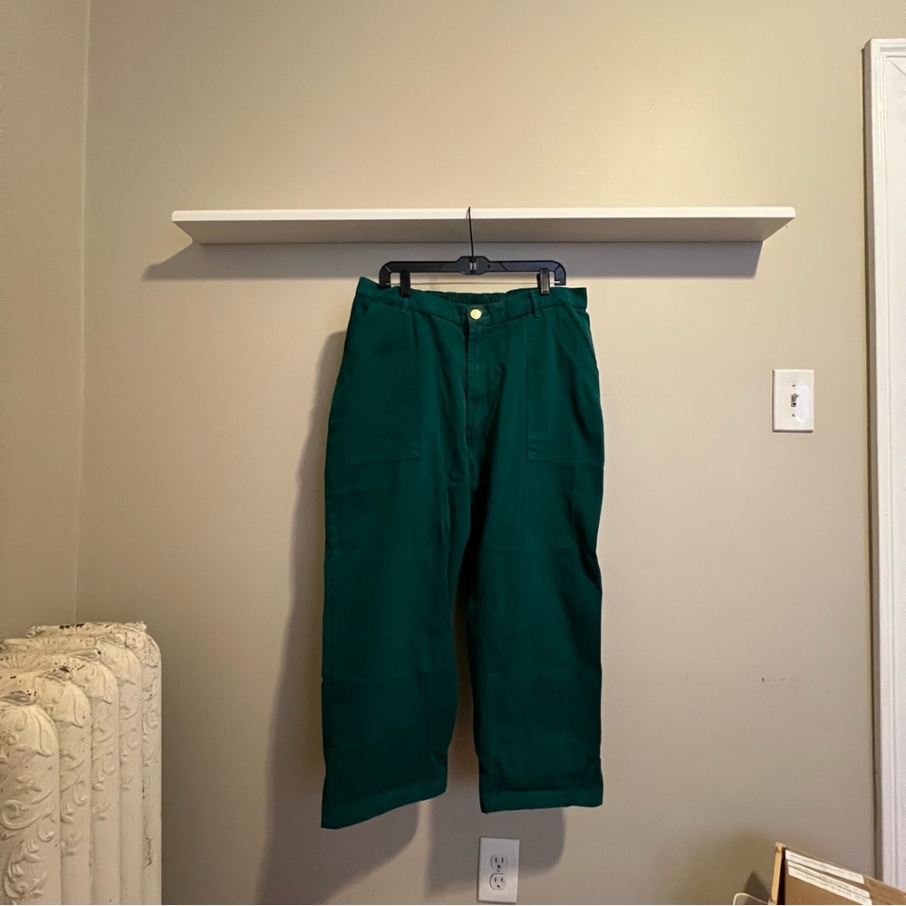 Big Bud Press Big Bud Press Dark Emerald Green Work Pants 1X Petite